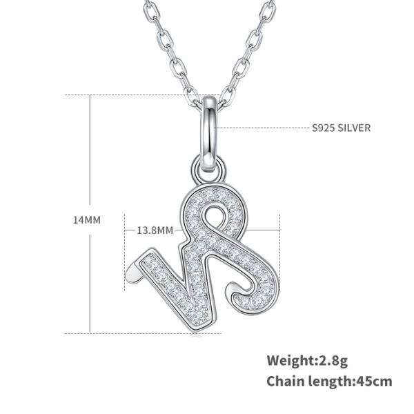 Capricorn Moissanite Necklace - Image 3
