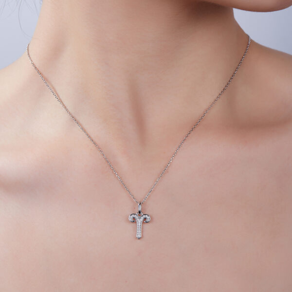 Aries Moissanite Necklace - Image 2