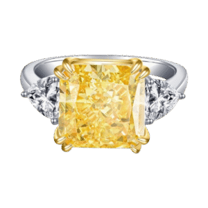 S925 sterling silver ring for women 5 carat square ice cut high carbon diamond
