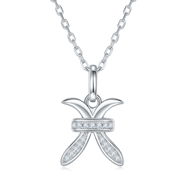 Pisces Moissanite Necklace