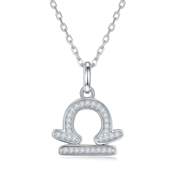Libra Moissanite Necklace