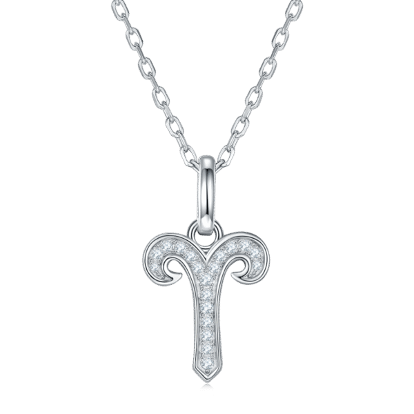 Aries Moissanite Necklace