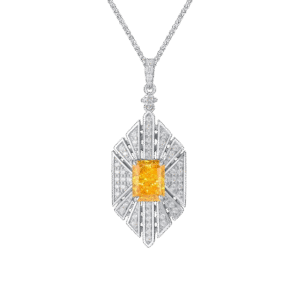S925 Silver Ice Flower Cut High Carbon Diamond Pendant Necklace